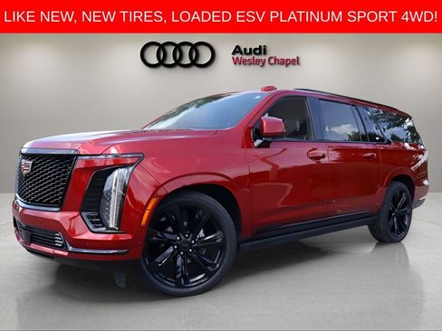 Used 2026 Cadillac Escalade ESV Platinum Sport w/ LPO, Floor Liner Package AWD/4WD image 1