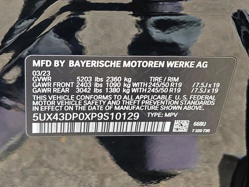 Certified 2023 BMW X3 sDrive30i w/ Premium Package RWD image 24