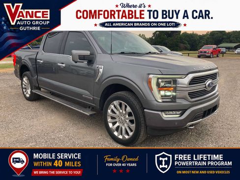 Used 2022 Ford F150 Limited AWD/4WD image 1