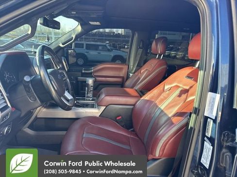 Used 2018 Ford F150 Platinum w/ Max Trailer Tow Package image 12