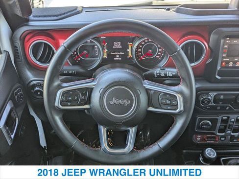 Used 2018 Jeep Wrangler Unlimited Rubicon w/ Steel Bumper Group AWD/4WD image 15