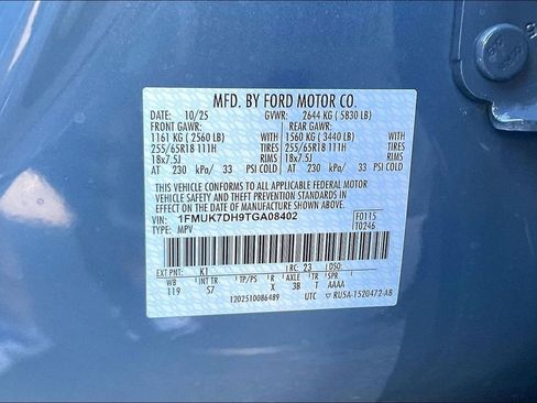 New 2026 Ford Explorer Active w/ Active Comfort Package image 13