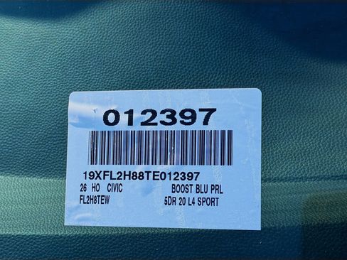 New 2026 Honda Civic Sport image 26