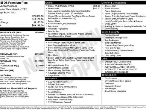 Certified 2023 Audi Q8 Premium Plus w/ Premium Plus Package AWD/4WD image 20
