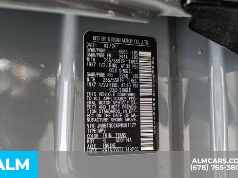 Used 2024 Nissan Rogue Platinum w/ Platinum Premium Package FWD image 41