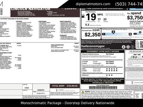 Used 2023 Lincoln Navigator Reserve RWD image 2