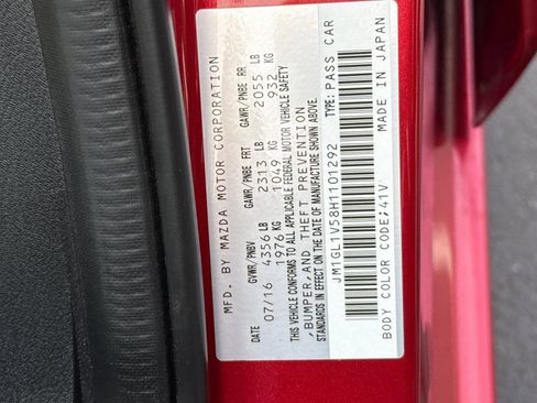 Used 2017 MAZDA MAZDA6 Touring FWD image 41