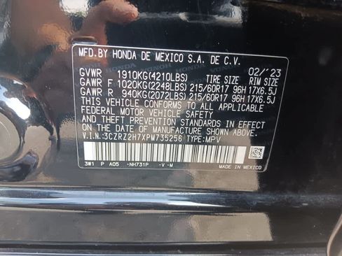 Used 2023 Honda HR-V EX-L image 31