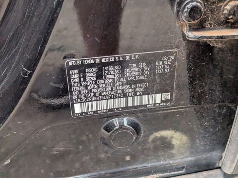 Used 2020 Honda HR-V LX image 9