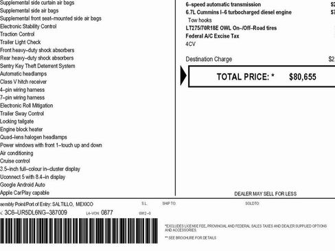 Used 2022 RAM 2500 Big Horn w/ Level A Equipment Group image 3