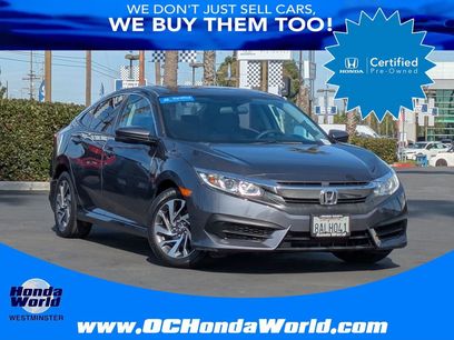Certified 2017 Honda Civic EX