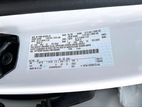 Used 2020 Ford F150 Platinum w/ Equipment Group 701A Luxury AWD/4WD image 41