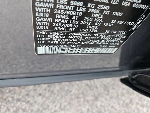 Used 2021 Volkswagen Atlas Cross Sport S AWD/4WD image 14