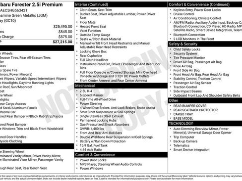 Used 2017 Subaru Forester 2.5i Premium image 12