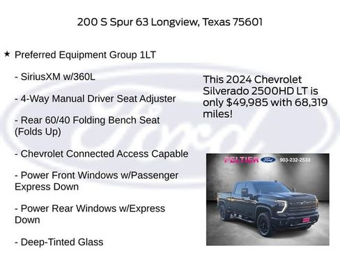 Used 2024 Chevrolet Silverado 2500 LT w/ Midnight Edition image 5