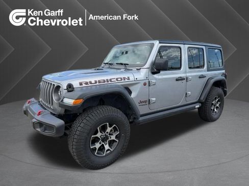Used 2020 Jeep Wrangler Unlimited Rubicon w/ LED Lighting Group AWD/4WD image 1