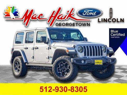 Used 2021 Jeep Wrangler Unlimited Rubicon 4xe w/ Safety Group image 1