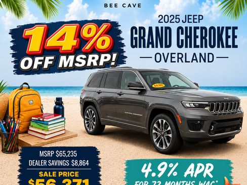 New 2025 Jeep Grand Cherokee Laredo X w/ Luxury Tech Group I RWD image 6