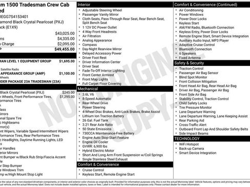 New 2025 RAM 1500 Tradesman RWD image 15