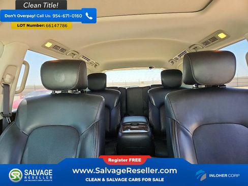 Used 2017 INFINITI QX80 4WD w/ Driver Assistance Package image 13