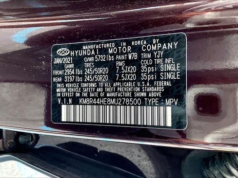 Used 2021 Hyundai Palisade SEL w/ Premium Package FWD image 32