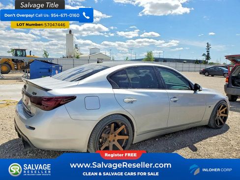 Used 2014 INFINITI Q50 Premium w/ Navigation Package RWD image 4