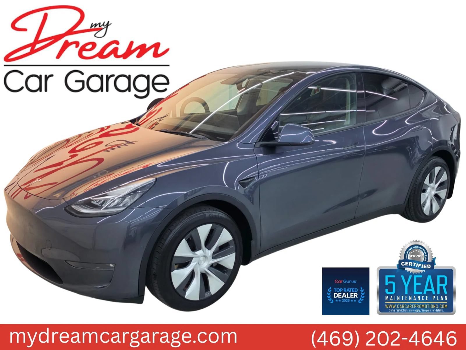 Used 2021 Tesla Model Y Long Range AWD/4WD image 1