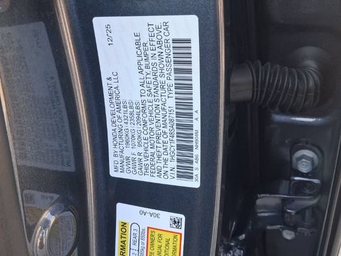 Used 2025 Honda Accord SE image 3