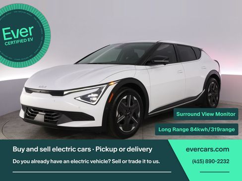 Used 2025 Kia EV6 Light w/ Light LR Technology Package RWD image 1