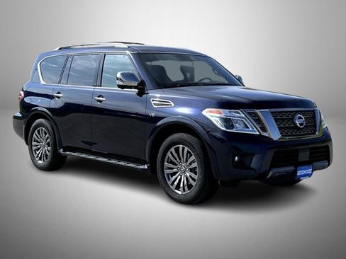 Used 2019 Nissan Armada Platinum w/ Captain's Chairs Package image 3