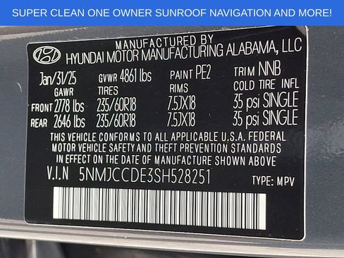 Used 2025 Hyundai Tucson SEL AWD/4WD image 28
