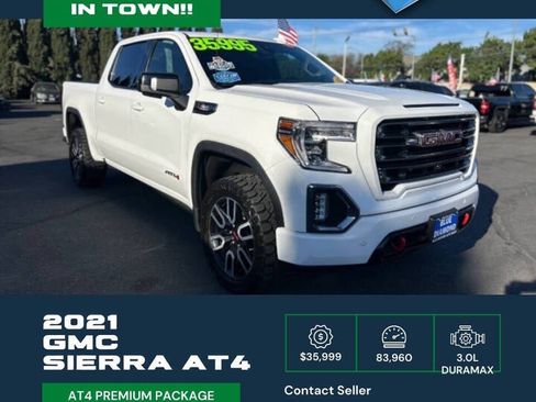 Used 2021 GMC Sierra 1500 AT4 w/ AT4 Value Package image 2