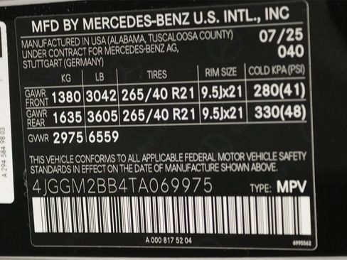 New 2026 Mercedes-Benz EQE 320+ SUV image 15