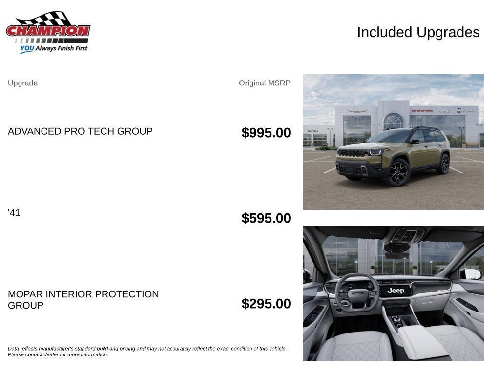 New 2026 Jeep Cherokee Overland w/ Advanced Pro Tech Group AWD/4WD image 6