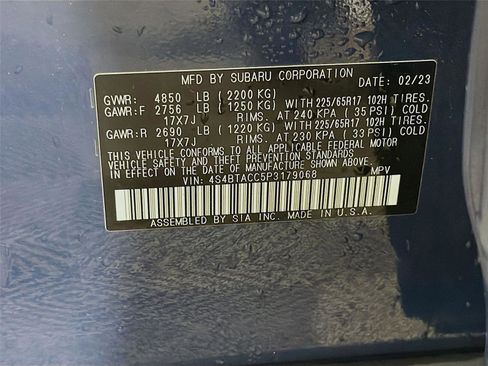 Used 2023 Subaru Outback Premium image 27