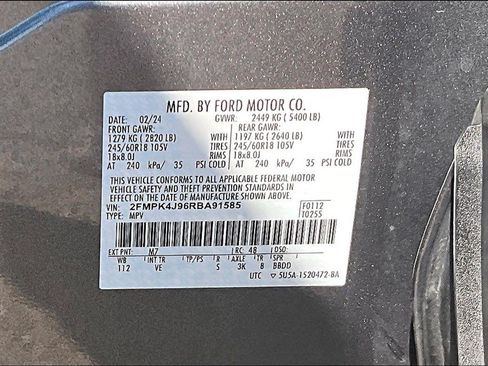 Used 2024 Ford Edge SEL w/ Convenience Package AWD/4WD image 36