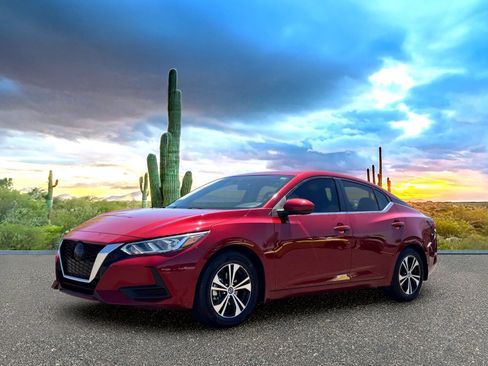Used 2021 Nissan Sentra SV FWD image 2
