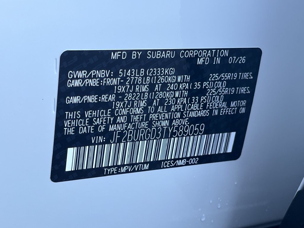 New 2026 Subaru Outback Limited XT AWD/4WD image 24