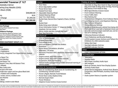 Used 2024 Chevrolet Traverse LT FWD image 5