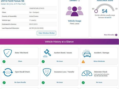 Used 2015 Ford Focus SE w/ Equipment Group 201A FWD image 4