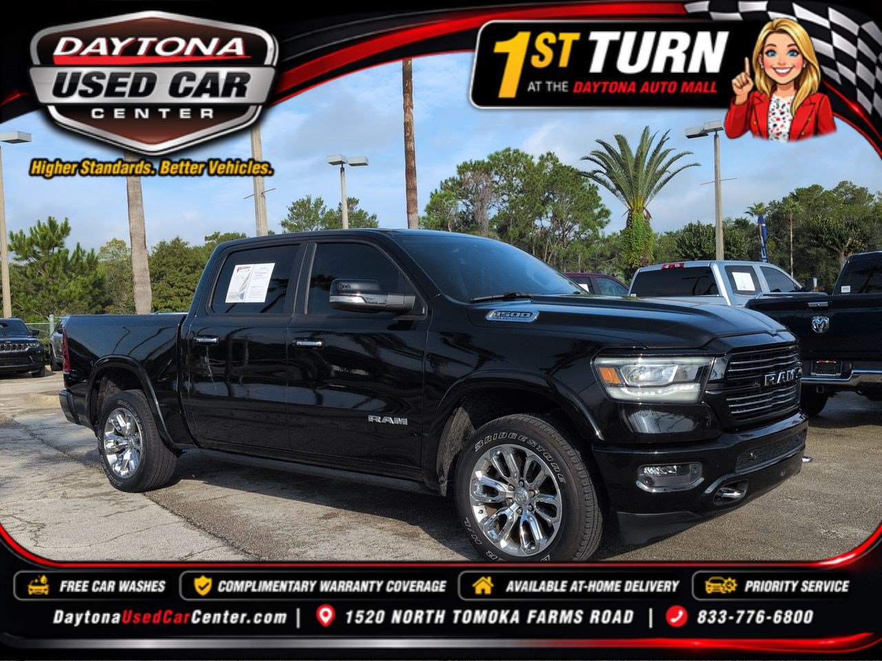 Used 2022 RAM 1500 Laramie w/ Laramie Southwest Edition AWD/4WD image 1