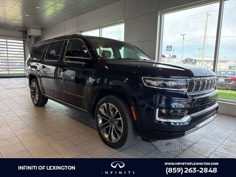 Used 2023 Jeep Grand Wagoneer L Series III w/ Rear Seat Video Group 1 image 1