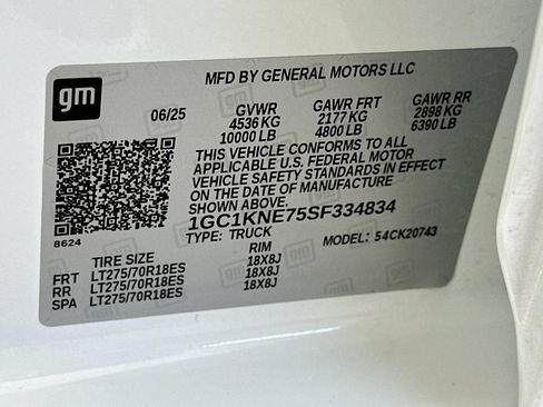 Used 2025 Chevrolet Silverado 2500 LT AWD/4WD image 35