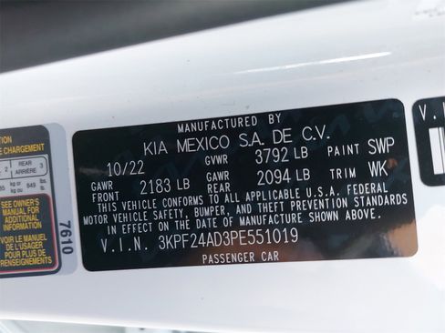 Certified 2023 Kia Forte LXS w/ LXS Technology Package image 38