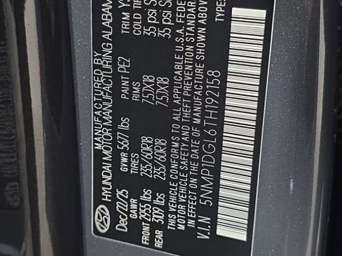 Certified 2026 Hyundai Santa Fe SE AWD/4WD image 37