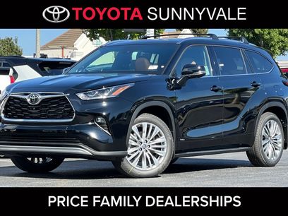 New 2025 Toyota Highlander Platinum