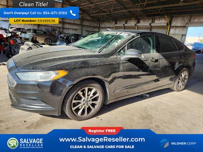 Used 2017 Ford Fusion SE