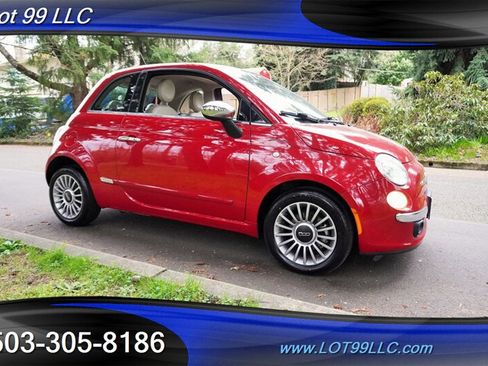 Used 2013 FIAT 500 Lounge w/ Luxury Leather Pkg FWD image 7