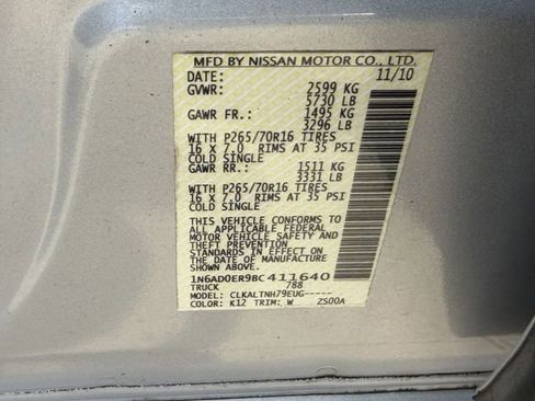 Used 2011 Nissan Frontier SV RWD image 27