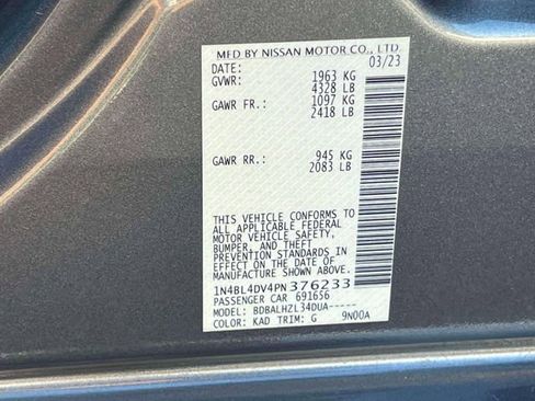 Used 2023 Nissan Altima 2.5 SV FWD image 27